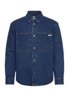 Regular Linear Denim Shirt Calvin Klein Jeans Blue