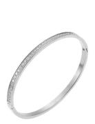 Celine Crystal Bangle By Jolima Silver