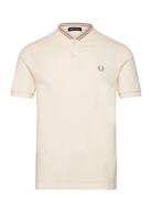 Bomber Collar Polo Fred Perry Beige