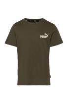 Ess Small Logo Tee B PUMA Khaki