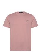 Crew Neck T-Shirt Fred Perry Pink