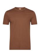 Mmgperry Crunch O-Ss Tee Mos Mosh Gallery Brown