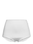 Basic Cotton High Waist Brief Femilet White