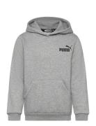 Ess Small Logo Hoodie Fl B PUMA Grey