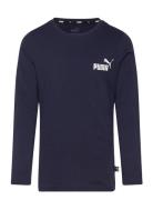 Ess No. 1 Logo Ls Tee B PUMA Navy