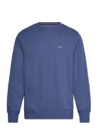 Reg Shield C-Neck Sweat GANT Blue