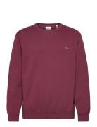 Classic Cotton C-Neck GANT Burgundy