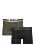 Puma Men Everyday Placed Logo Boxer PUMA Patterned