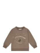 Finley Little Brother Sweatshirt That's Mine Brown