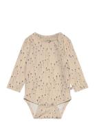 Body L/S Printed Petit Piao Beige