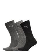 Puma Unisex Crew Sock 3P PUMA Grey