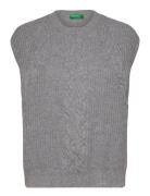 Sleeveless Sweater United Colors Of Benetton Grey