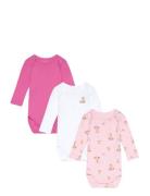 Nbfbody 3P Ls Ibis Rose Deer Noos Name It Pink