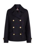 Wool Blend Db Peacoat Tommy Hilfiger Navy