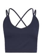 Sports Bra W. Slim Strap ZEBDIA Navy