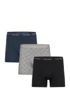 Trunk 3Pk Calvin Klein Grey