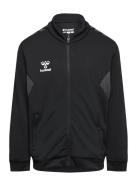 Hmlauthentic Pl Zip Jacket Kids Hummel Black