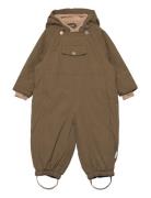 Wisti Fleece Lined Snowsuit. Grs MINI A TURE Khaki