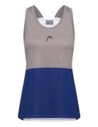 Play Tech Tank Top Women Head Blue