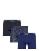 Cotton Stretch Boxer 3P Björn Borg Navy