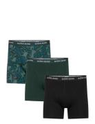 Cotton Stretch Boxer 3P Björn Borg Green