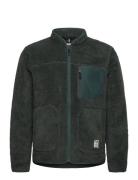 Wood Fleece Jacket Fat Moose Green