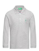 L/S Polo Shirt United Colors Of Benetton Grey