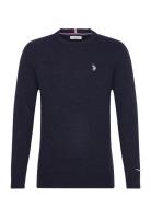 Ketil Reg Lw Uspa M Knit U.S. Polo Assn. Navy