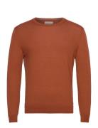 Extrafine Merino Wool C-Neck GANT Orange