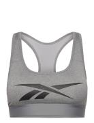 Womens Rbk Bra Top Racer Back Teres Reebok Performance Grey