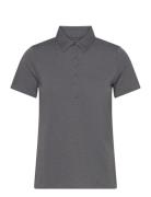 Featherweight Active Ss Polo Travis Mathew Grey