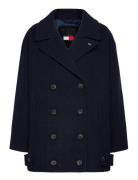 Tjw Wool Peacoat Tommy Jeans Navy