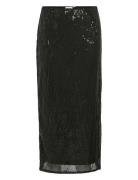 Vizikki Midi Sequin Skirt/Dc Vila Black