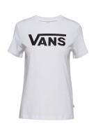 Flying V Crew Tee VANS White