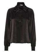 Estellemw Scarf Blouse My Essential Wardrobe Black