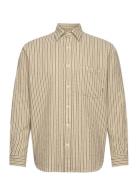 Wbyuzo Knitted Shirt Woodbird Beige