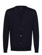 100% Merino Wool Medium-Knit Cardigan Mango Black