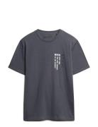 Utility Sport Logo Loose Tee Superdry Sport Grey