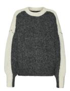 Vmcordelia Ls O-Neck Pullover Ga Vero Moda Grey