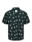 Jjxmas Aop Shirt Ss Jack & J S Green