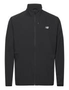 Stretch Woven Jacket New Balance Black