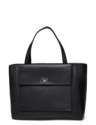 Ck Medium Shopper W/Pocket Calvin Klein Black