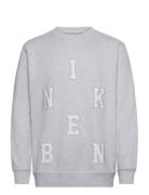 Nb Abc Crew Grey Melange Nikben Grey