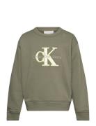 Outlined Mono Relaxed Cn Calvin Klein Khaki