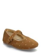 Suede Ballerinas Mango Brown