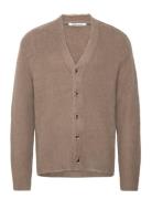 Wwtrue Mohair Cardigan Wood Wood Brown