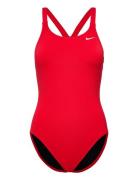 Nike Hydrastrong Solid Fastback Piece NIKE SWIM Red