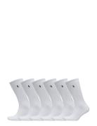 Cotton-Blend Sock 6-Pack Polo Ralph Lauren Underwear White