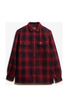 Wool Miller Overshirt Superdry Red