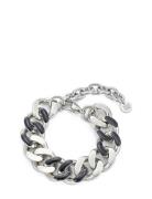 Riviera Riversible Bracelet Black/Silver Bud To Rose Silver